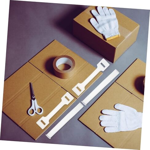SOLUSTRE 100set DIY Plastic Lifting Handles for Cardboard Boxes Grab Handle for for Moving and Boxes in Kuwait