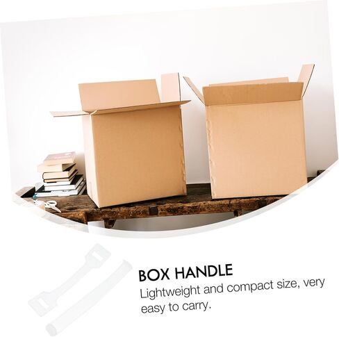 SOLUSTRE 100set DIY Plastic Lifting Handles for Cardboard Boxes Grab Handle for for Moving and Boxes in Kuwait