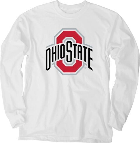 تي شيرت Blue 84 للرجال من Ohio State Buckeyes بأكمام طويلة، أبيض اللون، Ohio State Buckeyes White، X-Large in Kuwait