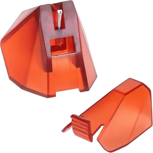 بديل قلم أحمر 2M، متوافق مع قلم Ortofon 2M الأحمر، مع غطاء واقي، طرف ماسي بيضاوي، متين in Kuwait