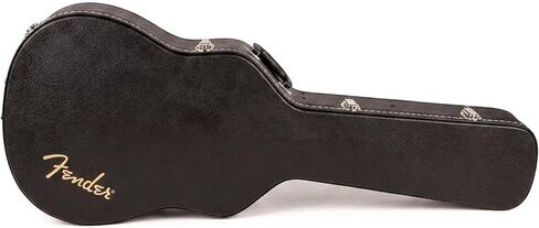 Fender Flat-Top Dreadnought Acoustic Guitar Hardshell Case with Plush Interior and Carry Handle in Kuwait