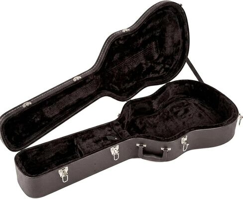 Fender Flat-Top Dreadnought Acoustic Guitar Hardshell Case with Plush Interior and Carry Handle in Kuwait