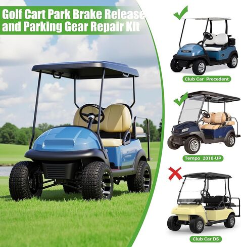 10L0L Club Car Park Brake Release and Parking Gear Repair Kit, Suitable for 2009 up Precedent and 2018 UP Tempo (2nd Generation) G&E Golf Cart, OEM#103777601 in Kuwait