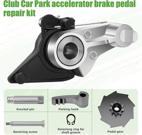 10L0L Club Car Park Brake Release and Parking Gear Repair Kit, Suitable for 2009 up Precedent and 2018 UP Tempo (2nd Generation) G&E Golf Cart, OEM#103777601 in Kuwait