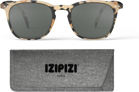 نظارات شمسية IZIPIZI SUN #E للرجال والنساء - بانتوس بإطار حيوي، عدسات رمادية مضادة للخدش، حماية 100% من الأشعة فوق البنفسجية من الفئة 3 in Kuwait