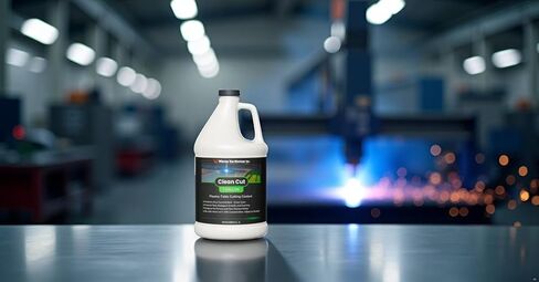 Clean Cut | Plasma-Table Cutting Coolant | Premium Ultra-Concentrated | Green Color (1 Gallon) in Saudi Arabia