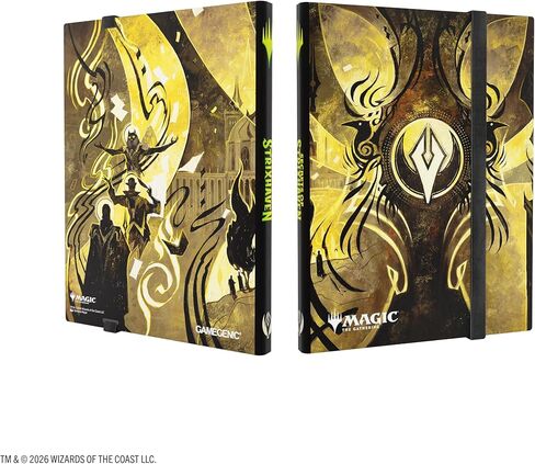 Gamegenic Magic: The Gathering Secrets of Strixhaven Casual Album 18-Pocket - Holds 360 Double-Sleeved Cards, Side-Loading Pages in Kuwait