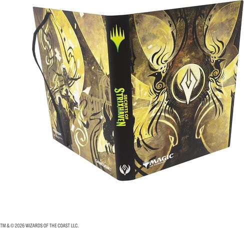 Gamegenic Magic: The Gathering Secrets of Strixhaven Casual Album 18-Pocket - Holds 360 Double-Sleeved Cards, Side-Loading Pages in Kuwait