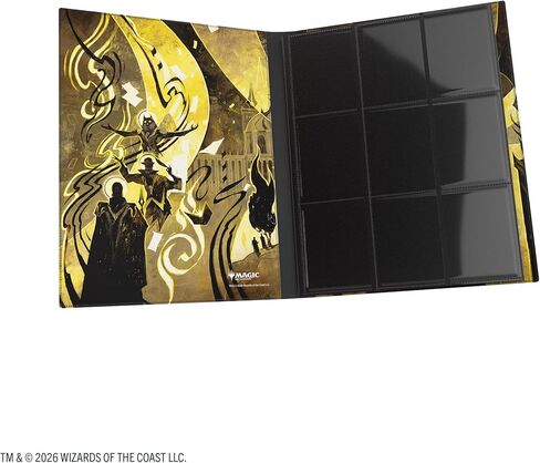Gamegenic Magic: The Gathering Secrets of Strixhaven Casual Album 18-Pocket - Holds 360 Double-Sleeved Cards, Side-Loading Pages in Kuwait