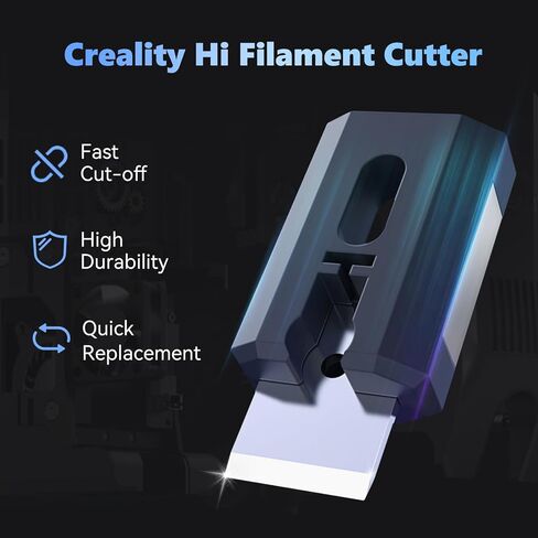Creality Hi Filament Cutter 5PCS, Fast Cut Off Filaments, Original High Durability Filament Cutter Module Accessories, Quick Replacement Parts for Creality Hi/Hi Combo 3D Printers (5PCS) in Kuwait