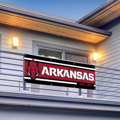 Arkansas Razorbacks Large 2x6 Foot Banner in Kuwait