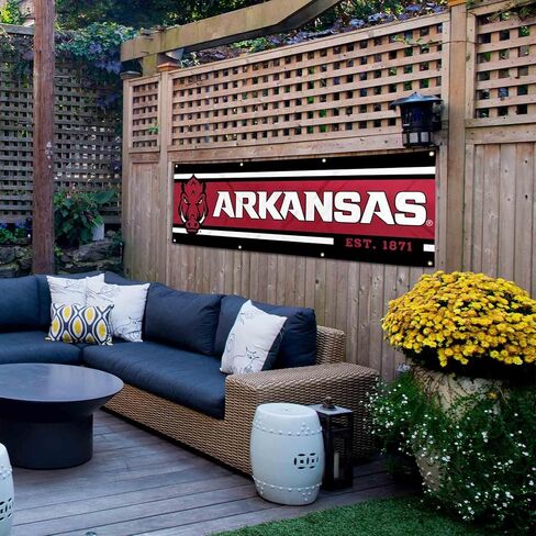 Arkansas Razorbacks Large 2x6 Foot Banner in Kuwait