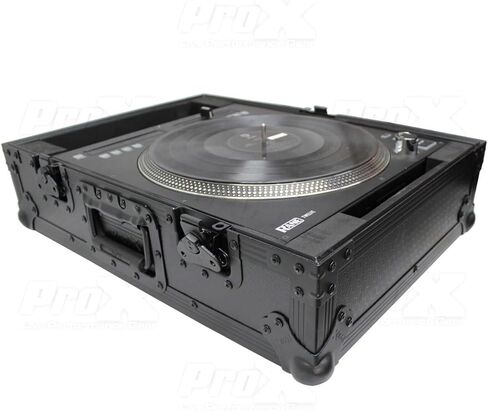 حافظة طيران طراز ProX XS-RANE12BL ATA-300، لنظام التحكم DJ بمحرك Rane 12، تخزين معدات الصوت الاحترافية، أسود على أسود in Kuwait