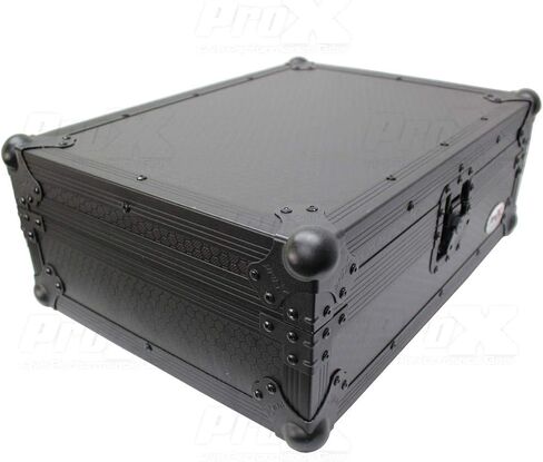حافظة طيران طراز ProX XS-RANE12BL ATA-300، لنظام التحكم DJ بمحرك Rane 12، تخزين معدات الصوت الاحترافية، أسود على أسود in Kuwait