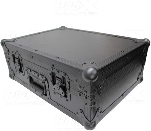 حافظة طيران طراز ProX XS-RANE12BL ATA-300، لنظام التحكم DJ بمحرك Rane 12، تخزين معدات الصوت الاحترافية، أسود على أسود in Kuwait