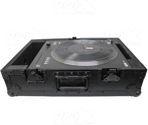 حافظة طيران طراز ProX XS-RANE12BL ATA-300، لنظام التحكم DJ بمحرك Rane 12، تخزين معدات الصوت الاحترافية، أسود على أسود in Kuwait