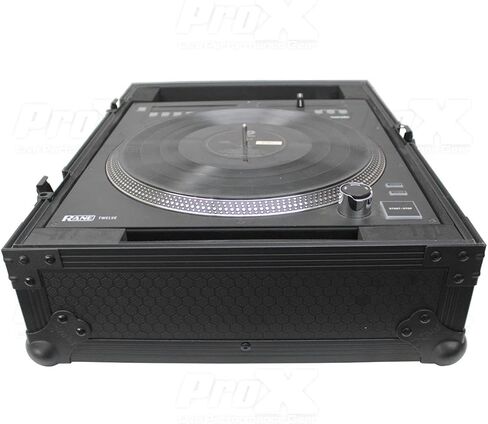 حافظة طيران طراز ProX XS-RANE12BL ATA-300، لنظام التحكم DJ بمحرك Rane 12، تخزين معدات الصوت الاحترافية، أسود على أسود in Kuwait