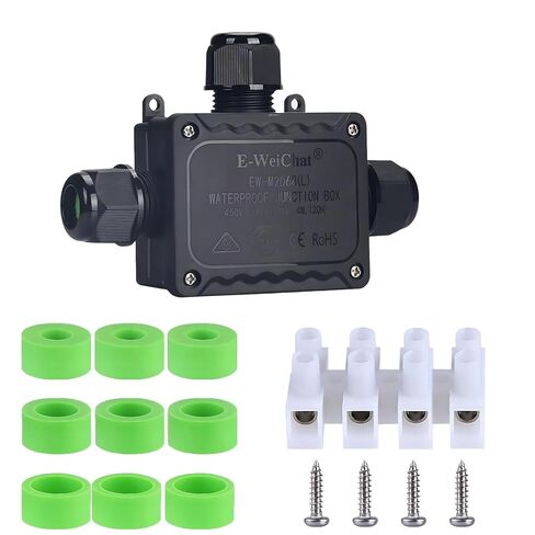 Outdoor Waterproof Junction Box Plastic，Outdoor Cable Electrical Box Waterproof ，Open Splice Underground Electrical Junction Water Proof Box，2 Way Wire Range 5-12mm Trailer Junction Box in Saudi Arabia