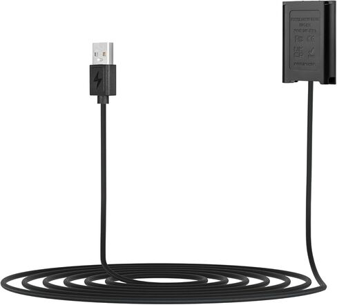 FOMITO USB Type-C PD Trigger to NP-FW50 Dummy Battery Power Adapter Cable for Sony A7000 A6500 A6400 A6300 A6100 A6000 A5100 A5000 A7 A7II A7RII A7SII A7S A7R A35 A37 A55 RX10 Camera in Saudi Arabia