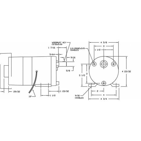 DAYTON 1LPN5 AC Gearmotor, 7 rpm, Open, 115V in Kuwait