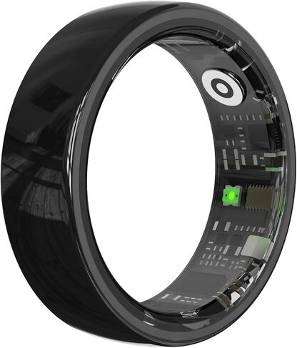 Yihou Smart Ring for Women Health Ring Fitness Tracker with Heart Rate Monitor Sleep Monitor Calorie Pedometer for Android iOS Pink 7 in Kuwait