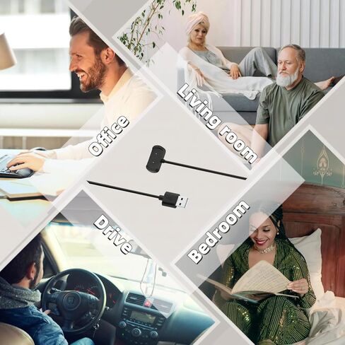 شاحن Amazfit GTR 2e SIM A2014/GTR 2e/GTR 2، متوافق مع Amazfit GTR mini، كابل شحن مغناطيسي USB بطول 3.3 قدم/1 متر in Kuwait