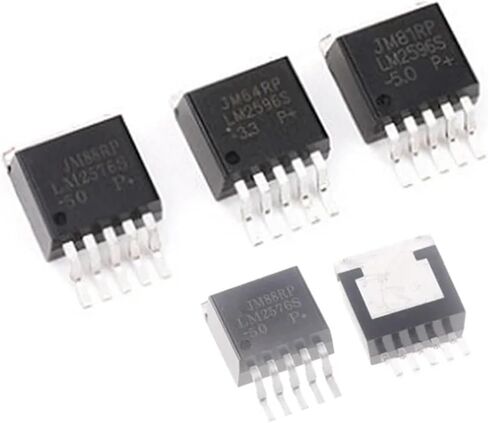 LM2576S TO263-5 LM2576S-ADJ LM2576S-12 LM2576 TO-263.3 فولت 5 فولت 12 فولت منظم جهد قابل للتعديل 10 قطعة (LM2576S-5.0) in Kuwait