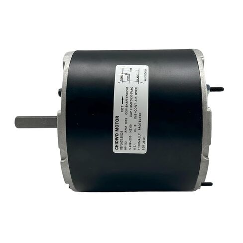 محرك مروحة مكثف 68J24 1/3 HP 208-230V 2.1A 1075 RPM يستبدل Lennox 68J2401 97M62, 69W96, 100483-29, 100483-01, K55HXGCE-8094 in Kuwait