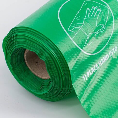Dog Waste Depot® - 2000 كيس من أكياس نفايات الكلاب Depot Doggies™ - أكثر سمكًا بنسبة 50% وتناسب موزع أكياس الكلاب "House" - (10 لفات من 200 كيس) in Kuwait