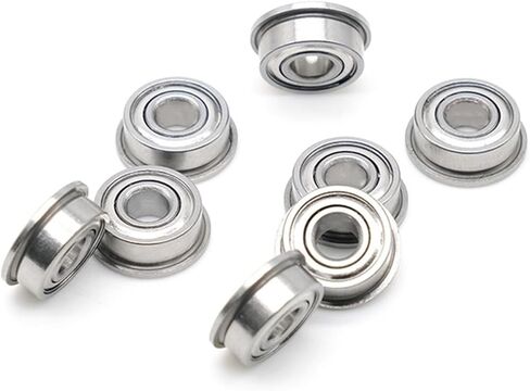 MF115ZZ Flange Bearing 5x11x4 Mm Miniature Flanged MF115 Z ZZ Ball Bearings 10Pcs in Kuwait