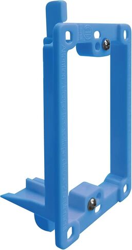 BestMounts دعامة تثبيت ذات جهد منخفض 2 عصابة، 2 حزمة للوحة الحائط ذات العصابة المزدوجة، أسلاك الهاتف، كابلات الشبكة، HDMI، محوري، كابلات مكبر الصوت - دعامة لوحة الحائط ذات الجهد المنخفض، حلقة الطين in Kuwait