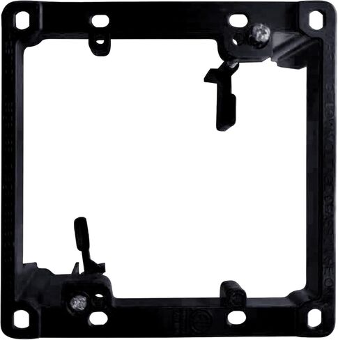 BestMounts Low Voltage Mounting Bracket 2 Gang, 2 Pack for Dual Gang Wall Plate, Telephone Wires, Network Cables, HDMI, Coaxial, Speaker Cables - Low Voltage Box Cable Wall Plate Bracket, Mud Ring in Saudi Arabia