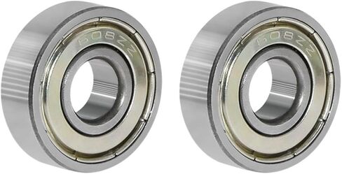 Bimetal Seal Shield Micro deep Groove Bearing 4pcs 608ZZ Double Miniature High Carbon Steel 3D Printer Parts in Kuwait