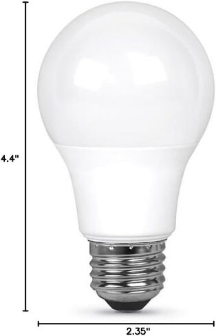 Feit Electric A19 E26 (Medium) LED Bulb Soft White 25 Watt Equivalence 4 - Total Qty: 1 in Kuwait