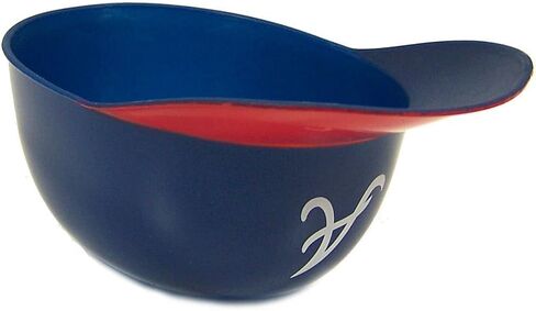 MLB Mini Batting Helmet Ice Cream Sundae/Snack Bowls, Braves - 24 Pack in Kuwait