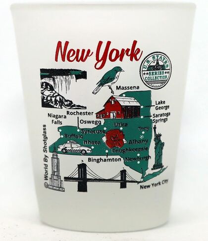 New York US States Series Collection Shot Glass in Kuwait
