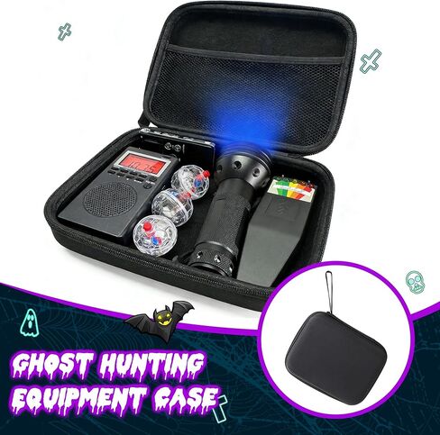 Professional 8 Pcs Ghost Hunting Equipment Kit, All-in-One Ghost Hunting Kit for Paranormal Research, Complete Ghost Investigation Equipment with EMF Meter, Spirit Box & Recorder in Kuwait