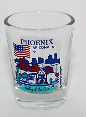 Phoenix Arizona Great American Cities Collection Shot Glass in Kuwait