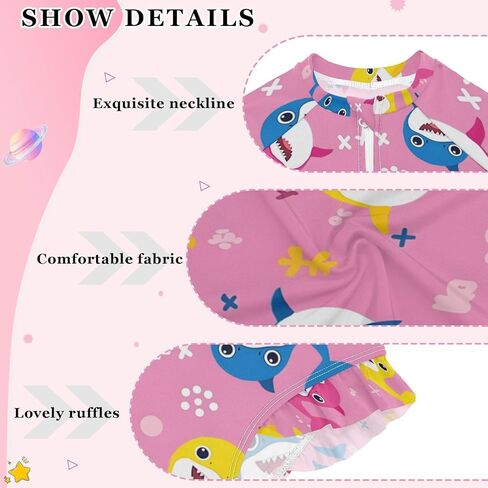 Girls One Piece Swimsuits Long Sleeve Swimsuit Zipper Bathing Suits Swimwear in Saudi Arabia