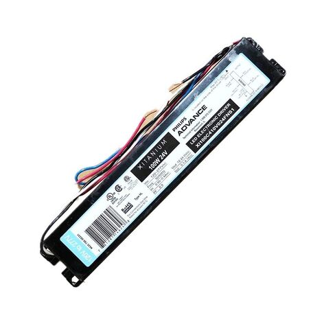 Advance XI100C410V024FNS1 برنامج تشغيل LED إلكتروني، غير خافت، 120-277 فولت: بوصة، 100 وات، 12-24 فولت تيار مستمر in Kuwait