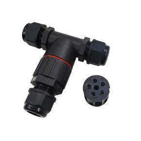 T Shape Connector 2/3/4/5 Pin Wire Connectors Quick Screw Connect Push-in Terminals Electric 1Pcs(5PIN) in Kuwait