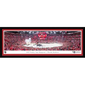 Florida Panthers, 2025 Back-to-Back Stanley Cup Champions - Unframed Print by Blakeway Panoramas in Kuwait