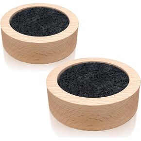 Passive Diffuser Lava Rock Natural Set Essential Oil Aromatherapy Stone for Home, Office, Car & Gifts - Compact Wood Bas in Kuwait