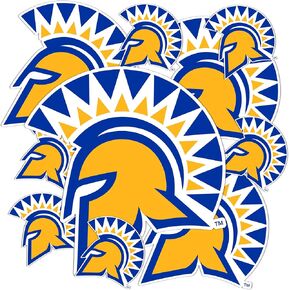 ملصق جامعة ولاية سان خوسيه صبار الصحراء SJSU Spartans ملصق شارات الفينيل زجاجة مياه الكمبيوتر المحمول ورقة قصاصات السيارة (النوع 3-1) in Kuwait