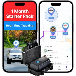 Spytec GPS GL300 GPS Tracker، حافظة مغناطيسية مقاومة للطقس، للمركبات والسيارات والشاحنات والأحباء والشركات | متتبع الأصول، تطبيق غير محدود للتتبع في الوقت الفعلي في الولايات المتحدة والعالم - مدعوم من Hapn in Kuwait