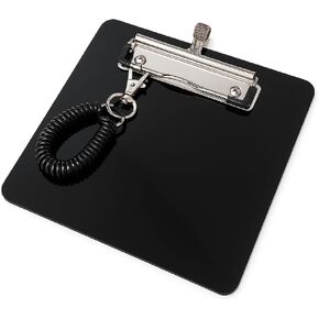 Universal Golf Cart Scorecard Holder, No Hardware Needed. Metal/Steel Struts Scorecard Holder - Golf Cart Use for Keeping Score | Black Acrylic | Durable in Kuwait