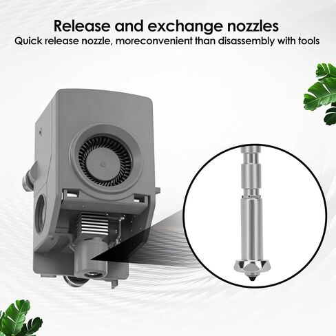 0.4MM Kobra 3 Max Hotend, 300°C High Temperature Resistant, Replacement Heater Block Integrated Hardened Steel Nozzle, for Anycubic Kobra 3 Max Combo 3D Printer Extruder Print Head Accessories in Kuwait