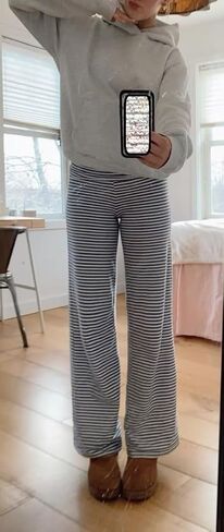 Seyurigaoka Fold Over Flare Legging for Women Low Rise Wide Leg Foldover Yoga Pants Bell Bottoms Sweatpants in Saudi Arabia