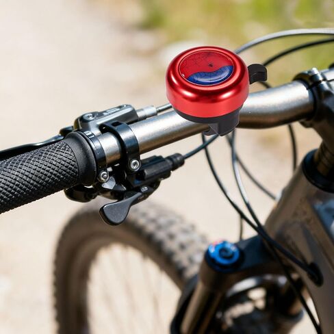 Bike Bell, Premium Durable Spider Bicycle Ringer Bell with Crisp Clear Sound Practical Bicycle Accessories Suitable for Boys Girls Toddlers in Kuwait