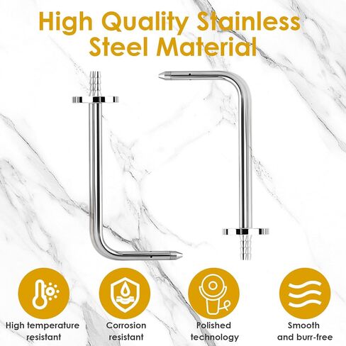 Static Pressure Probe with Magnetic Flange for HVAC Fieldpiece Manometers AMIN2, ADMN2, SDMN5 Models for Static Pressure Measurement (2 PCS) in Kuwait
